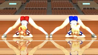 【MMD】勇儀姐さんと藍しゃまがブルマでJackOchallenge