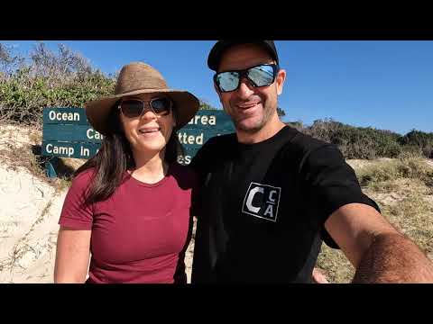 Bribie Island Ocean Beach camp sites