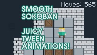JUICY Sokoban w/ TWEEN!