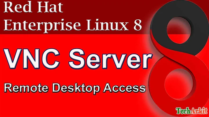 VNC Server Install in Linux | Remote Desktop Access | CentOS 8 / RHEL 8 | Tech Arkit