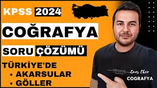 14) KPSS 2024 I Türkiye'de Akarsular Ve Göller I SORU ÇÖZÜMÜ I Enes Hoca #kpsscoğrafya #kpss2024 screenshot 5