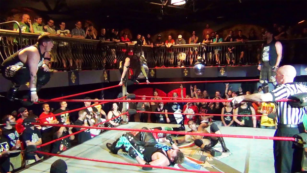 Top Rope Frog Splash Davey Vega Breaks dany only's Arm With A Top Rope Frog Splash - Beyond ...