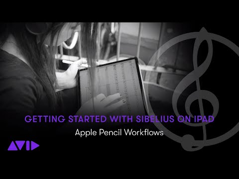 Sibelius for Mobile on iPad: Apple Pencil Workflows