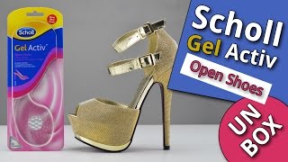 Scholl Gel Activ Open Shoes Insoles 