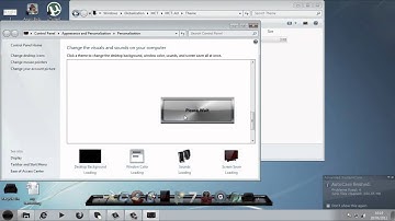 How to unlock the hidden themes in windows 7 HD