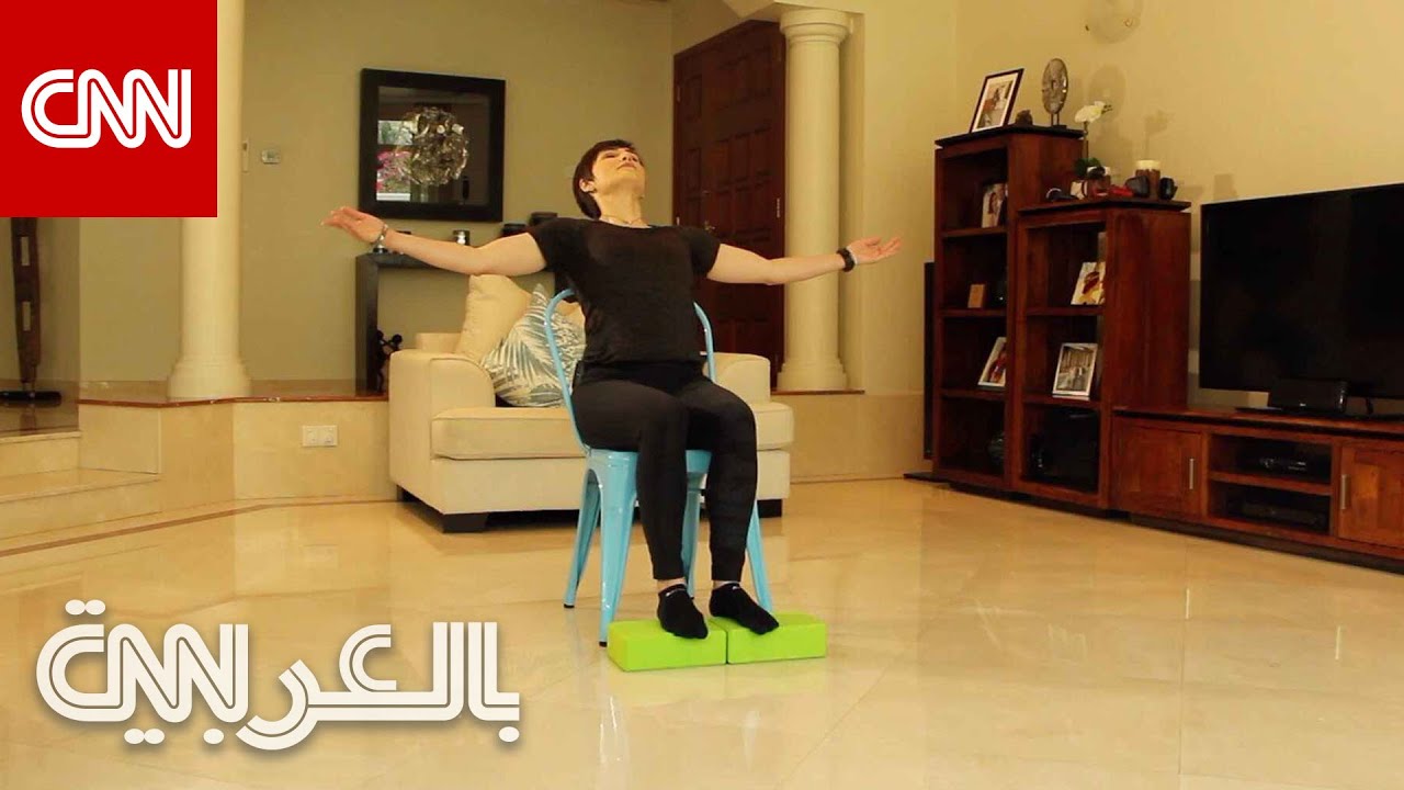 تمارين رياضية باستخدام الكرسي لمن يجلس أمام الكمبيوتر لفترات طويلة أثناء العمل
