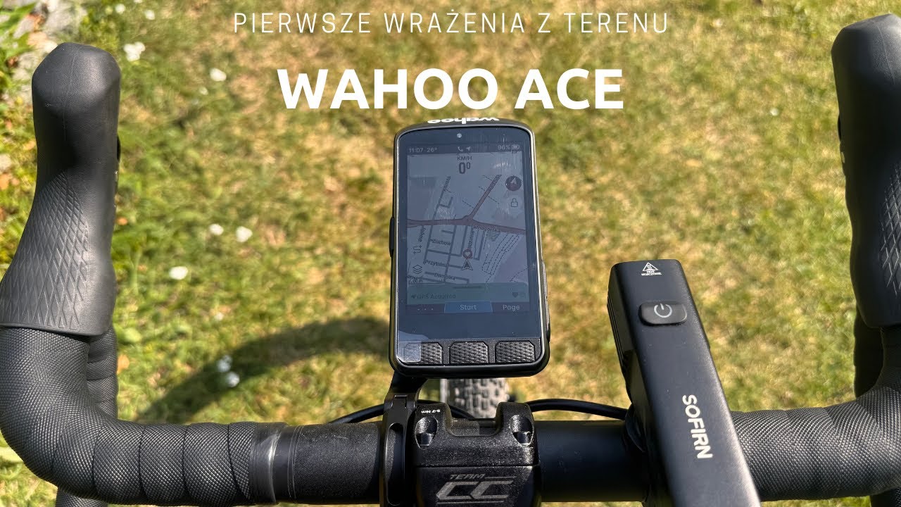 Wahoo Ace  - jazda w terenie i pierwsze wrażenia #Vlog 268