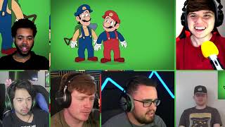 The Evolution Of Super Mario (ANIMATED) [REACTION MASH-UP]#2134