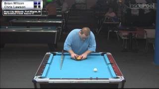 Chris Lawson Vs Brian Wilson 2 At River City Billiards