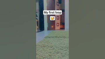 OMG My first loop #shorts #trending #loop #sillyshots
