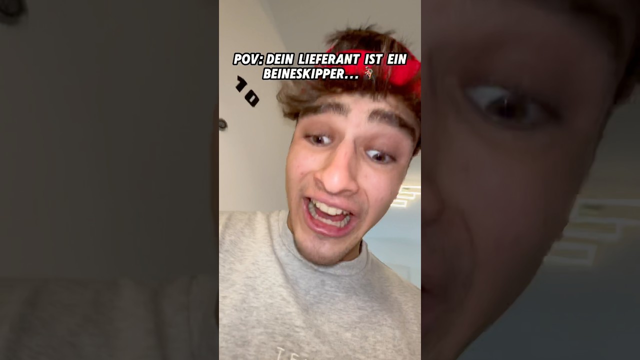 POV: Dein Lieferant ist ein Beine-Skipper…🚲🦵