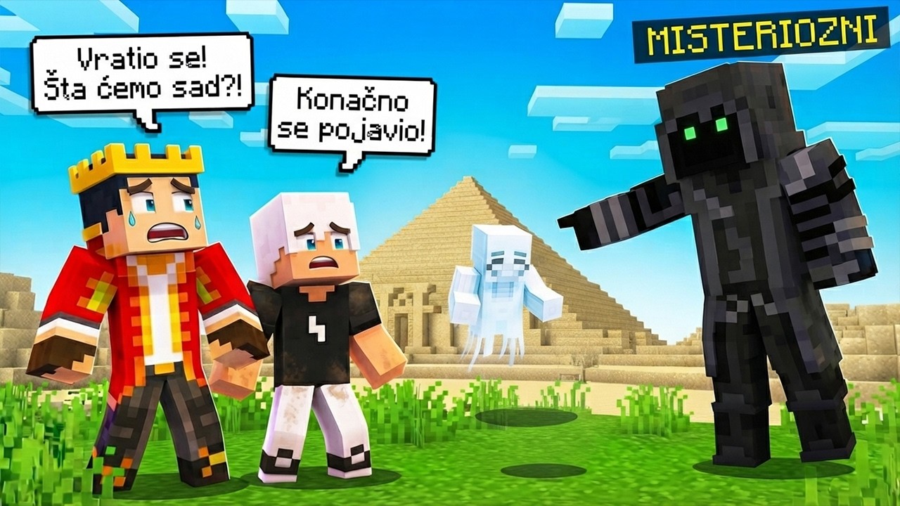 MISTERIOZNI NAM SE JAVIO, ALI... Minecraft Prežvljavanje! ep.131