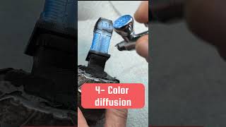 Paint a plasma OSL with an airbrush #warhammer40k #miniature #warhammer