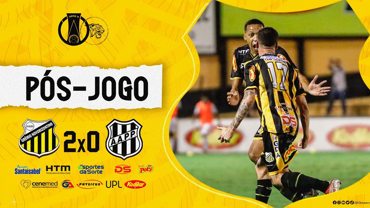 🟡⚫️ PÓS-JOGO  Grêmio Novorizontino vence a Ponte Preta, no Jorjão, e cola  no G4 do Brasileirão B 