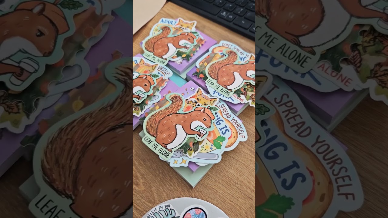 Fall stationery and sticker bundle for my autumn lovers 🍂✨️ 