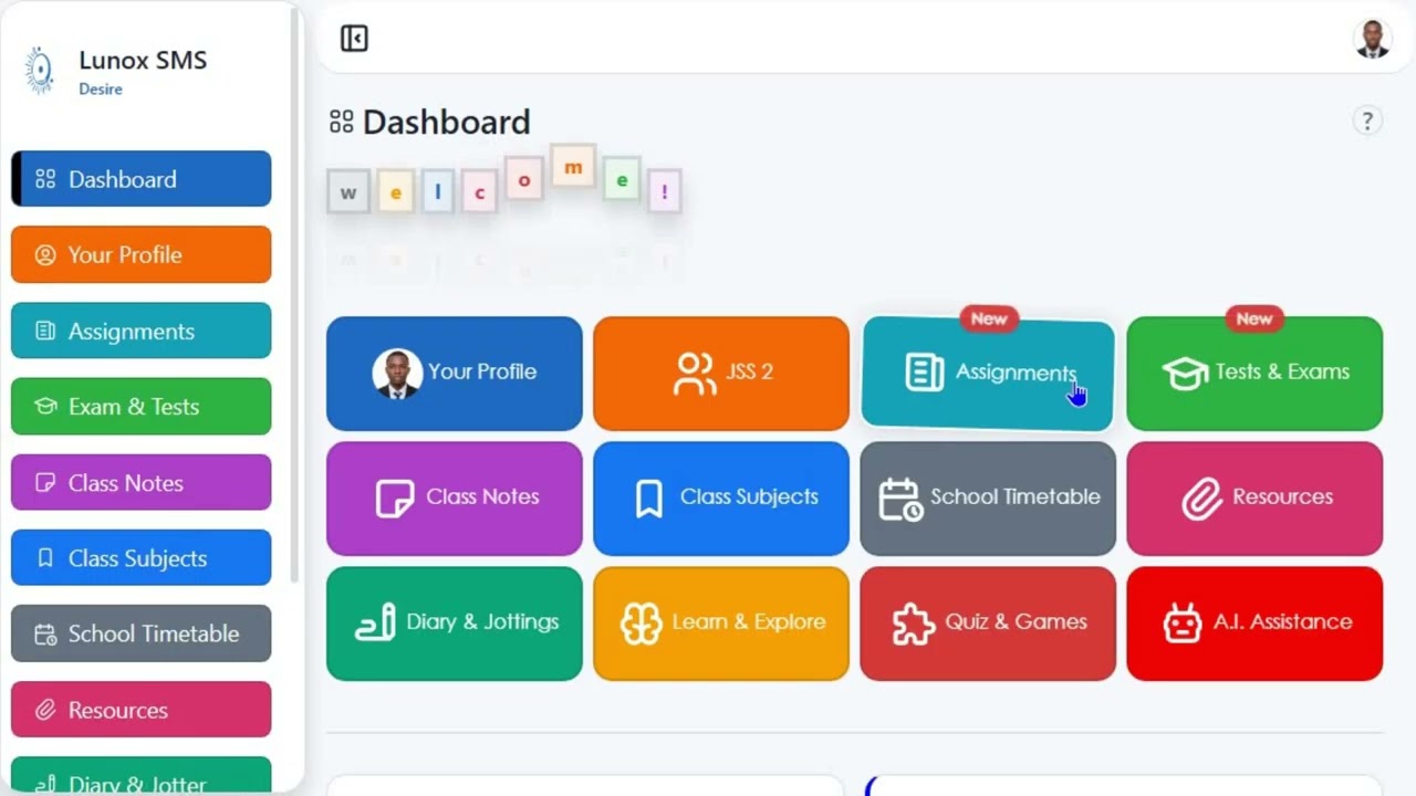 Inside the Student Portal: Walkthrough of Our Smart School Management System