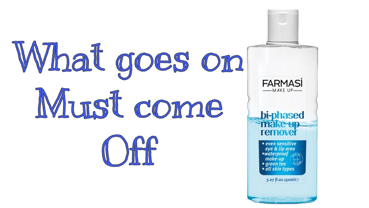 farmasi bi phased makeup remover