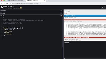 Hack Reactor Bootcamp Prep | Module 1 | 015_isLessThan  | Javascript Exercise