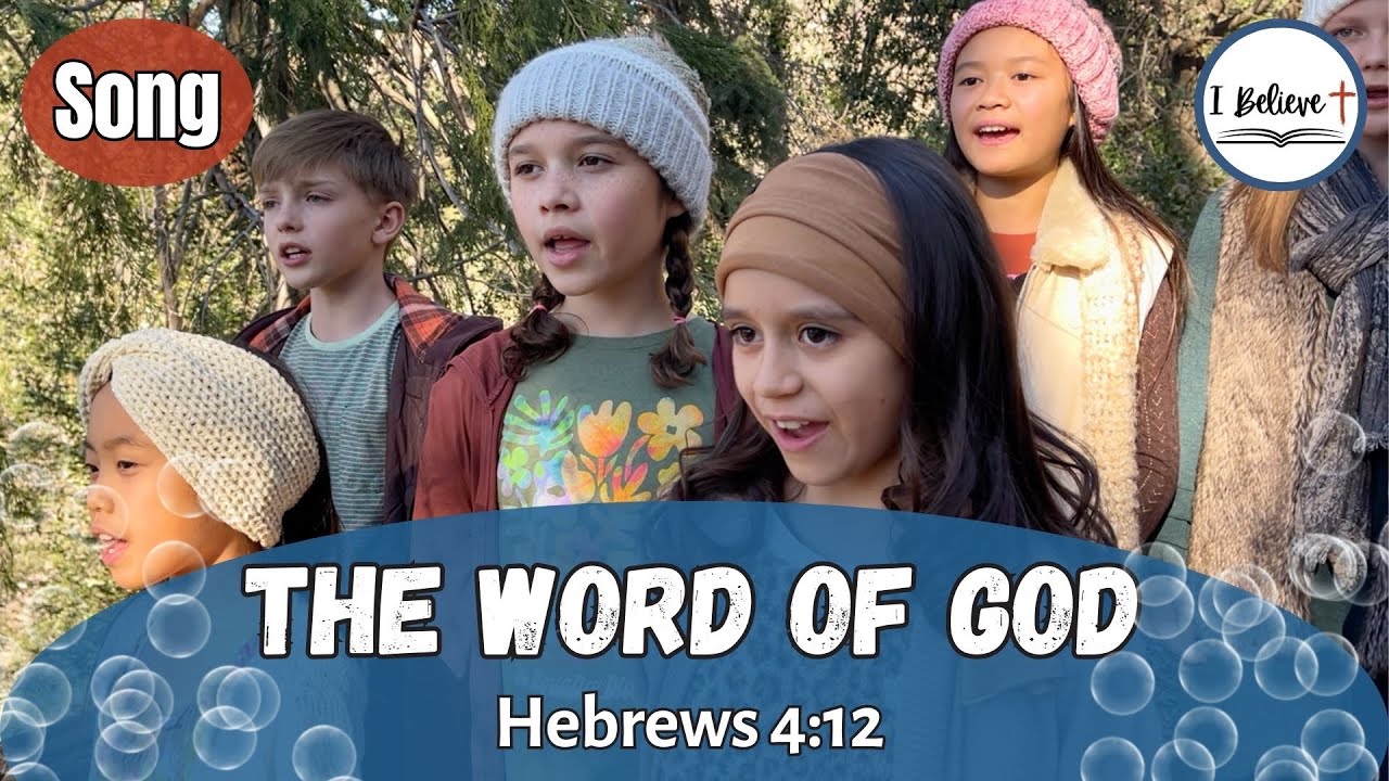 Hebrews 4:12 ~ Bible Memory Verse Song for Kids ~ Scripture Song about THE HOLY BIBLE