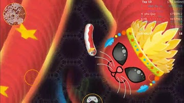 Wormate.io - mod Menu - funny moments - wormateio best gameplay - 😱