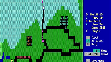 [TAS] DOS Best of ZZT "The Secret of Headhunter Isle" by Darkman425 in 08:44.524