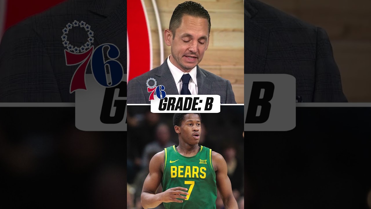 Adam Finkelstein gives the 76ers a B grade for drafting V. J. Edgecombe No. 3 overall 