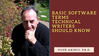 Basic Software Terms Technical Writers Should Know