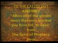 TO THE CALLED OUT ASSEMBLY message from The Spirit of Prophecy Jesus