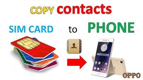 How to copy contacts from Sim card to Phone | OPPO | របៀបទាញលេខទូរស័ព្ទពី Sim មកដាក់ក្នុង Phone
