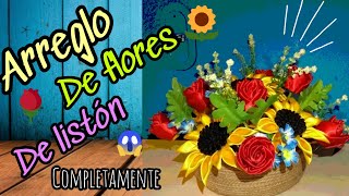 como hacer un arreglo floral sencillo y fácil #121