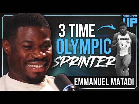 Olympic Sprinting, Enhanced Games, Trackflation & More with EMMANUEL MATADI | Coach Em Up Pod Ep 128
