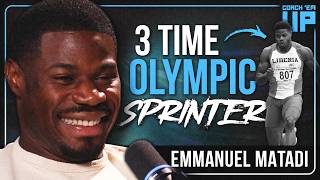 Olympic Sprinting, Enhanced Games, Trackflation & More with EMMANUEL MATADI | Coach Em Up Pod Ep 128