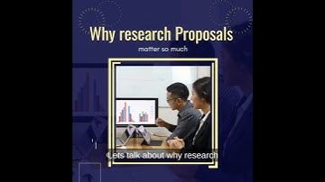 why research proposals matter so much