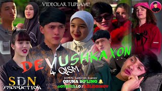 Oyatullo Fazliddinov & Anisa Salijonova - Devushkaxon 4 qismi ( VIDEO tuplami ) / TOP VIDEO 10 2024