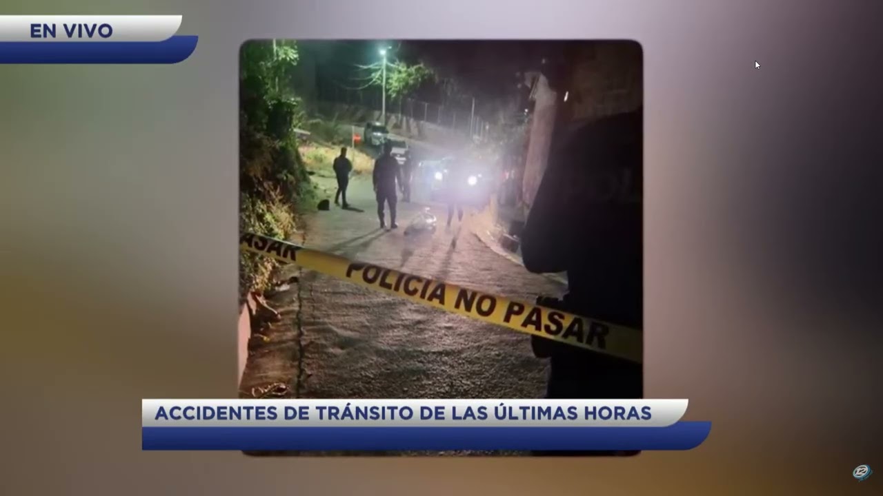 Accidentes de tránsito en las últimas horas dejan personas lesionadas. Noticiero Hechos
