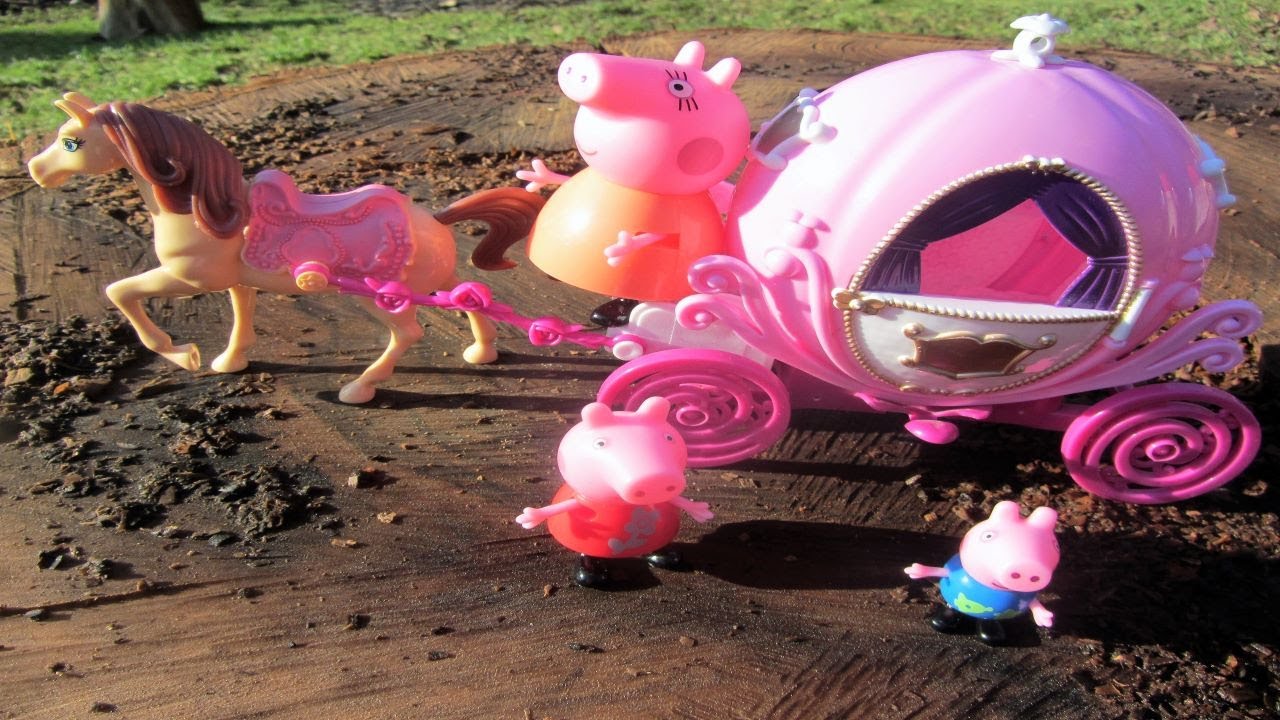 PEPPA PIG Ballade en Carrosse Magique PEPPA PIG Magic Carriage ペッパ