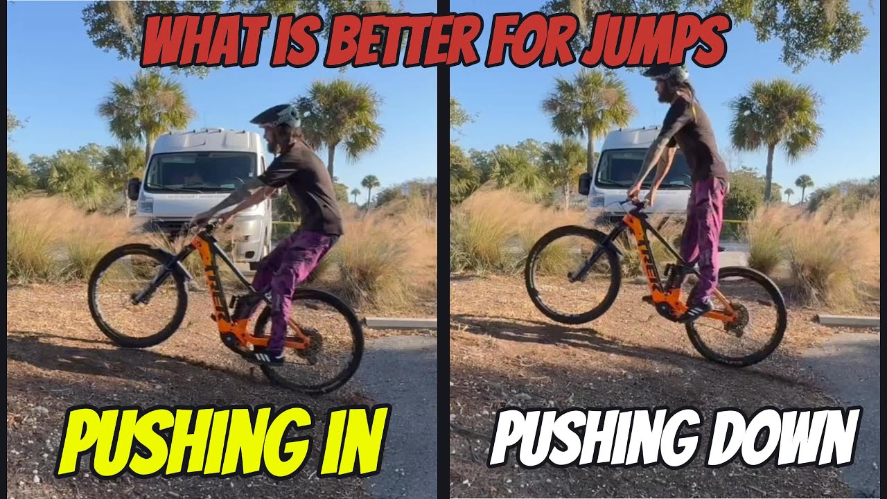 Что делает прыжок на горном велосипеде удачным?