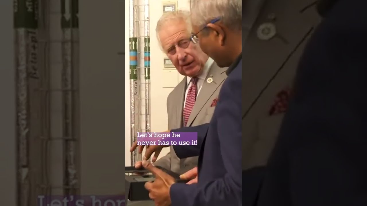 Prince Charles Jokes About His New Radiation Toy 