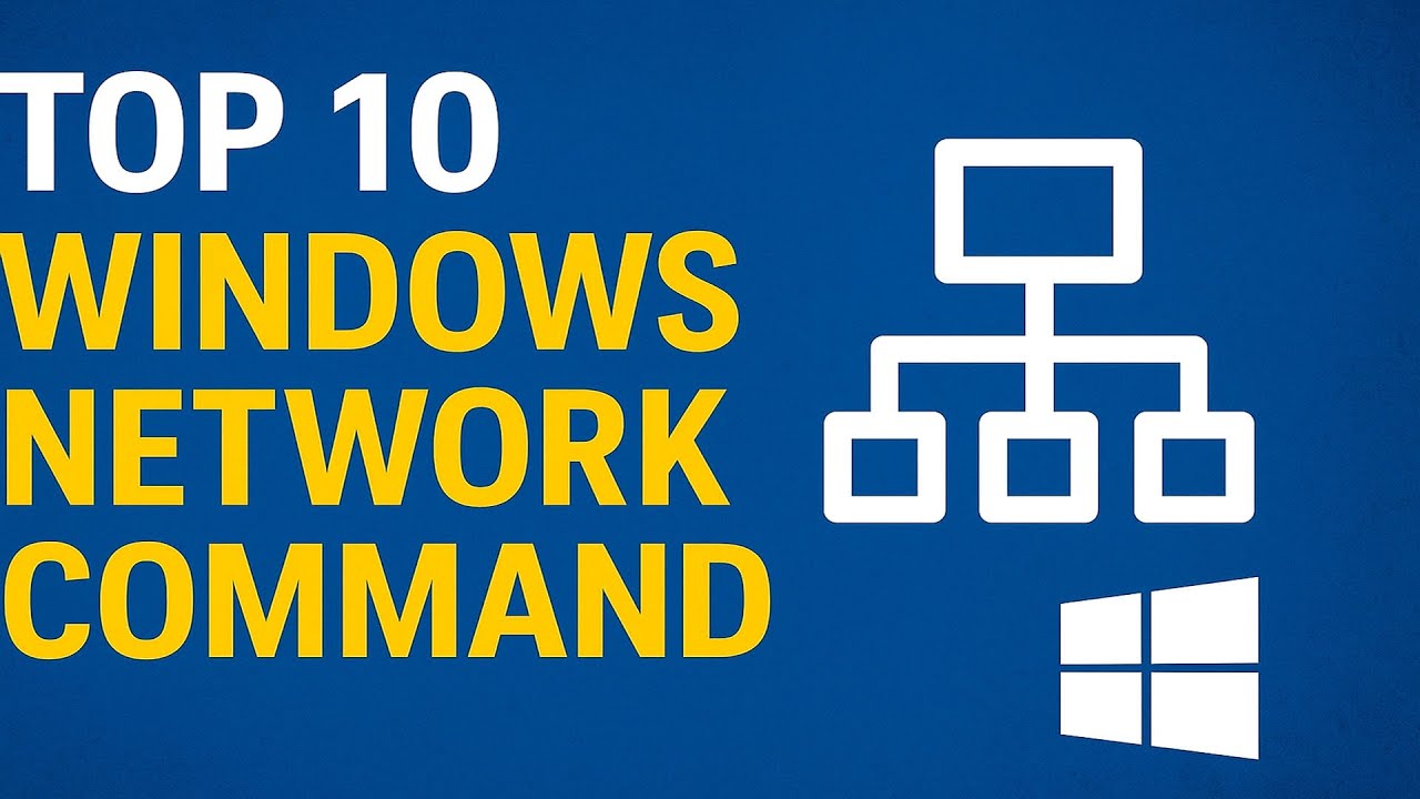 Top 10 Windows Network Commands | Explained with Real Examples - YouTube