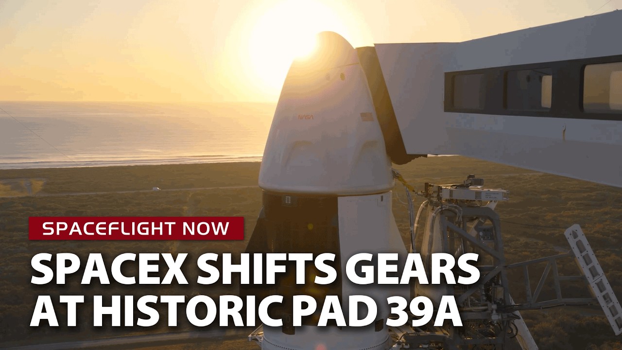 SpaceX closes chapter on Dragon flights at historic Launch Complex 39A... for now