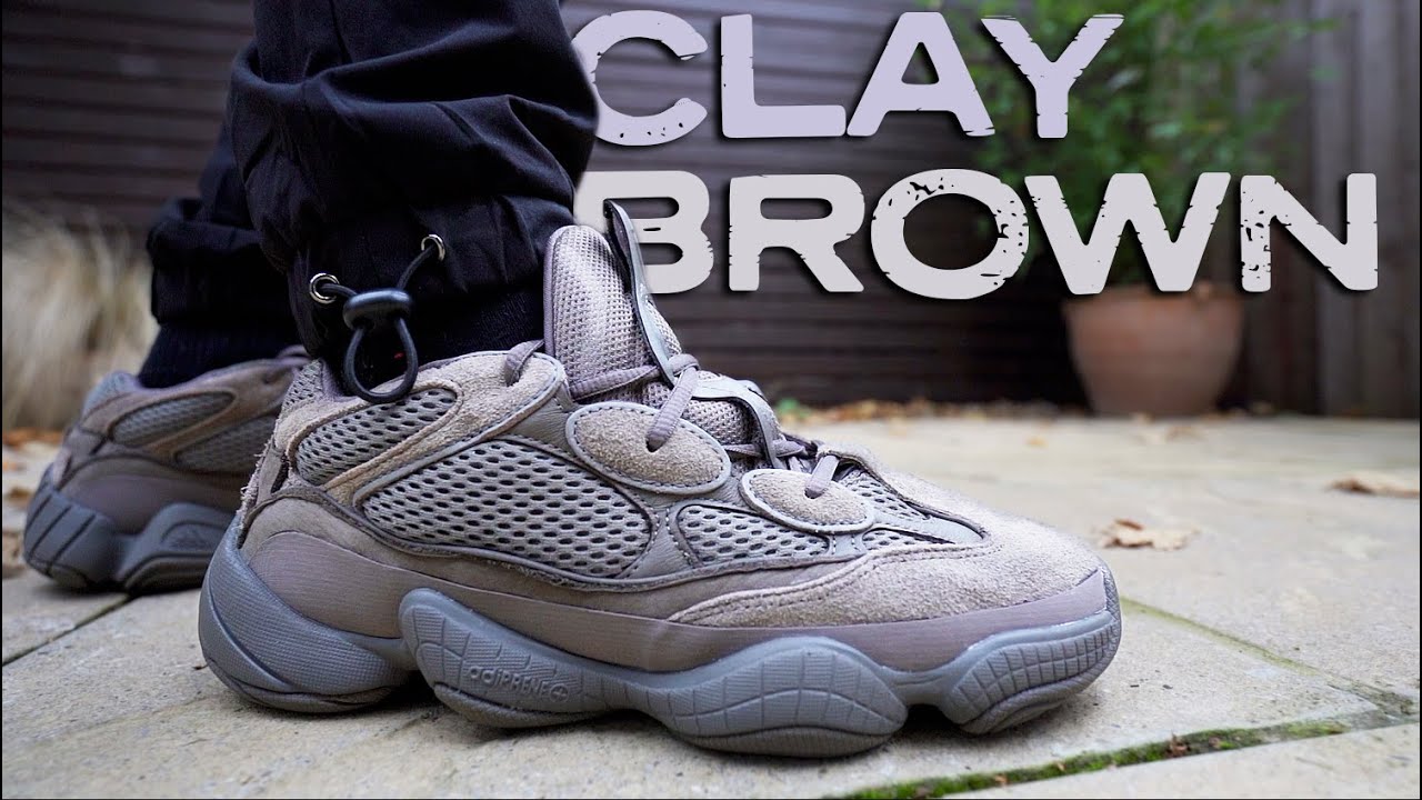 adidas Yeezy 500 “Clay Brown” Review & On Feet - YouTube