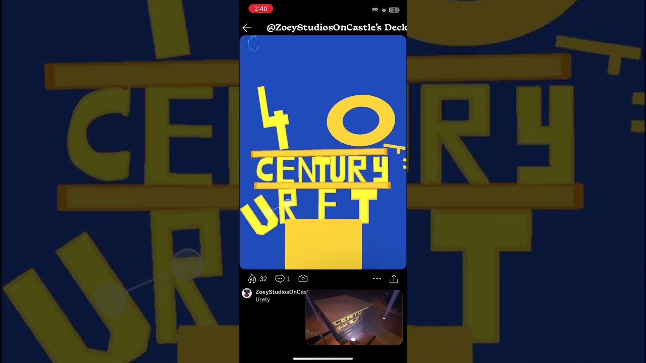 Another 20th century fox destroyed castle