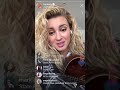 TORI KELLY & TAYLA PARX ON IG LIVE FULL VIDEO