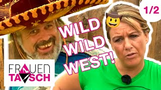 Sabine Trifft Auf Western-Stuntman. Wild 12 Frauentausch