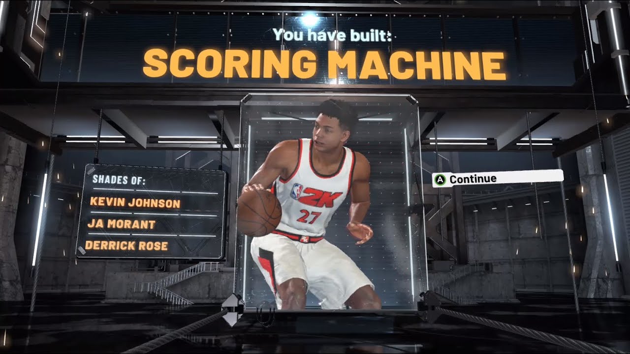 2K21 Demo - OP Point Guard Scoring Machine Build w/ Breakdown and Gameplay