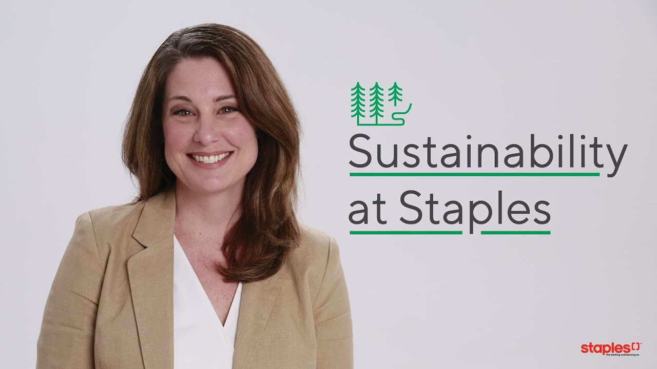 Easy on the Planet: sustainability at Staples 