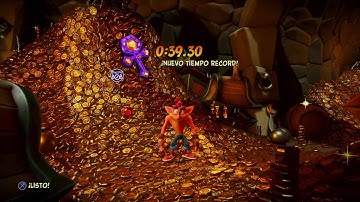 Crash 4 - No Triple Spin Dev Time Trial - Booty Calls - 0:39.30