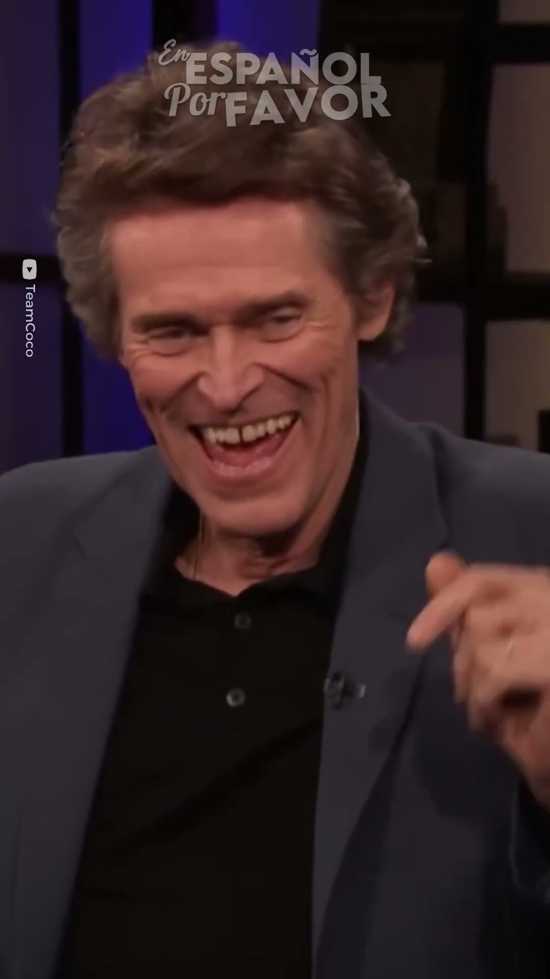 Willem Dafoe Pronuncia su nombre correctamente #español #curiosidades #enesporfavor #shorts