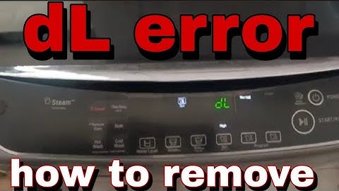 #lg how to remove DL Error Lg Top loading machine dl error kese hatay lg top load washing machine me