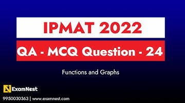 IPMAT 2022 | Question - 24 | Solutions | QA | MCQ | Section - 2 | IPMAT Original questions | Quant